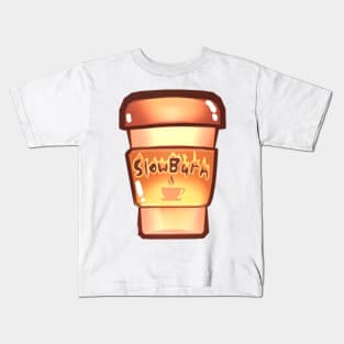 Slow Burn Coffee Kids T-Shirt